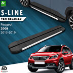 S-Dizayn Peugeot 2008 S-Line Aluminyum Yan Basamak 173 Cm 2013-2019 A+ Kalite