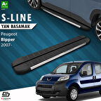 S-Dizayn Peugeot Bipper S-Line Krom Yan Basamak 173 Cm 2007-2017 A+ Kalite