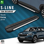 S-Dizayn Skoda Karoq S-Line Aluminyum Yan Basamak 173 Cm 2018 Üzeri A+ Kalite