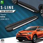 S-Dizayn Toyota Rav 4 3 S-Line Aluminyum Yan Basamak 163 Cm 2006-2013 A+ Kalite