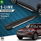 S-Dizayn VW Touareg 3 S-Line Krom Yan Basamak 193 Cm 2018 Üzeri A+ Kalite