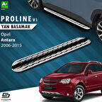 S-Dizayn Opel Antara OEM Still Pro V2 Aluminyum Yan Basamak 183 Cm 2006-2015 A+ Kalite