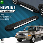 S-Dizayn Jeep Commander NewLine Aluminyum Yan Basamak 173 Cm 2006-2010 A+ Kalite