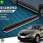 S-Dizayn Renault Captur Diamond Krom Yan Basamak 173 Cm 2013-2020 A+ Kalite