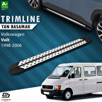 S-Dizayn VW Volt Van Kısa Şase TrimLine Gri Yan Basamak 215 Cm 1998-2006 A+ Kalite