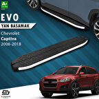 S-Dizayn Chevrolet Captiva Evo Aluminyum Yan Basamak 183 Cm 2006-2018 A+ Kalite