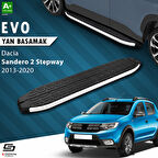 S-Dizayn Dacia Sandero 2 Stepway Evo Aluminyum Yan Basamak 173 Cm 2013-2020 A+ Kalite