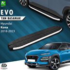 S-Dizayn Hyundai Kona Evo Aluminyum Yan Basamak 173 Cm 2018-2023 A+ Kalite