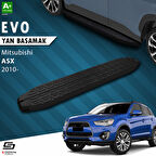 S-Dizayn Mitsubishi ASX Evo Siyah Yan Basamak 183 Cm 2010 Üzeri A+ Kalite