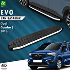 S-Dizayn Opel Combo E Evo Aluminyum Yan Basamak 203 Cm 2018 Üzeri A+ Kalite