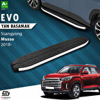 S-Dizayn Ssangyong Musso Evo Aluminyum Yan Basamak 203 Cm 2018 Üzeri A+ Kalite