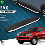 S-Dizayn Toyota Hilux 7 Evo Aluminyum Yan Basamak 203 Cm 2006-2015 A+ Kalite