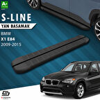 S-Dizayn Bmw X1 E84 S-Line Siyah Yan Basamak 183 Cm 2009-2015 A+ Kalite