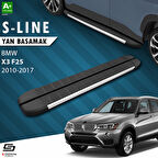 S-Dizayn Bmw X3 F25 S-Line Aluminyum Yan Basamak 193 Cm 2010-2017 A+ Kalite
