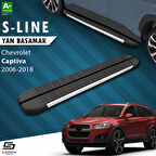 S-Dizayn Chevrolet Captiva S-Line Aluminyum Yan Basamak 183 Cm 2006-2018 A+ Kalite