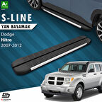 S-Dizayn Dodge Nitro S-Line Aluminyum Yan Basamak 153 Cm 2007-2012 A+ Kalite