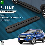 S-Dizayn Ford EcoSport 2 EcoBoost 1.0 S-Line Siyah Yan Basamak 173 Cm 2012-2022 A+ Kalite