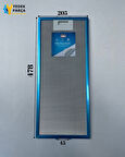Beko: P39S | 205x478 mm | Aspiratör & Davlumbaz Tel Yağ Filtresi | Model: 9197060805 - 8802511600 | 20,5x47,8 cm