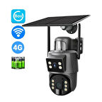YS-10 SOLAR PRO MAX SOLAR SİM KARTLI İP KAMERA