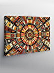 Kanvas Tablo Geometrik Desen Çemberi
