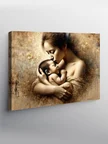 Kanvas Tablo Anne Ve Bebek
