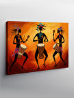Kanvas Tablo Geleneksel Dansçılar Figürü