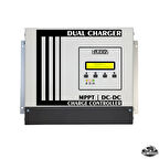 Tümleşik Şarj Kontrol (DUAL CHARGER) (MPPT|DC-DC) Yatek Karavan Tekne