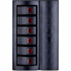 BFY 6'lı Swıtch Panel Bs6 Otomatik Sigortalı Ve Işıklı Yatek Karavan Tekne