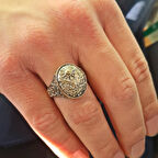 Osmanlı Tuğralı Erkek Altın Yüzük