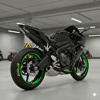 Çınar Extreme PRO Serisi Floresan Neon Yeşil Motor Jant Sticker Seti | 16"-17"-18" İç-Dış Jant Şerit Takımı | Suya ve Güneşe Dayanıklı 