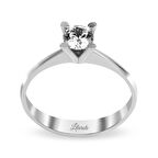 14 Ayar Altın Tektaş Yüzük