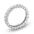 Tamtur Yüzük Beyaz Altın