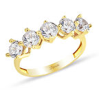 Beştaş Altın Yüzük Sarı 14 Ayar