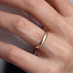 14 Ayar Altın 3 Mm Klasik Alyans