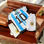 Arjantin Kısa Kollu L.i.o.n.e.l Messi Forma / Messi Arjantin Forma