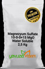 Magsul Magnezyum Sulfat Ec Fertilizer Toz Magnezyum, Azot ve Kükürtlü Gübre 2,5 Kg