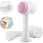 Yayke Çift Taraflı Cilt Temizleme Fırçası ve Silikon Siyah Nokta Temizleme Aparatı