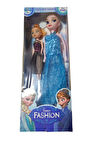 Frozen 29cm Elsa Ve 15Cm Anna 2 Li Büyük Boy Çocuk Eğitici Oyuncaklar