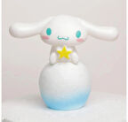 Sanrio Cinnamoroll Figür Ay Gece Lambası Başucu Mini Pilli Ay Lamba Masaüstü Figür Hediyelik
