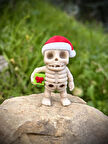 Yılbaşı İskeleti - Kış Masallarının Gizemli Koruyucusu 💀🎄❄️ 3D Hareketli Organik Model - Orta Boy