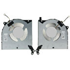 Lenovo Legion 5P-15ARH05H, 5P-15IMH05, 5P-15IMH05H, 82AW, 82AY, 82GU Uyumlu Fan Soğutucu Sağ ve Sol