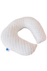 Seyahat Boyun Yastığı | Örme Kumaş, Beyaz