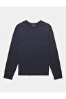 Unisex Lacivert Bordel Sweatshirt