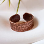 Bakır Bohem Yüzük