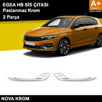 Fiat Egea HB Krom Sis Çıtası 2 Prç. 2020 Üzeri