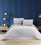 Pamuklu Çift Kişilik 3 Parça Yatak Örtüsü