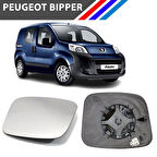 Fiorino - Bipper - Nemo 2007 Sonrası Yan Ayna Camı Isıtmalı - Sol