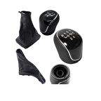 Astra G Vites Körüğü El Fren Körüğü Deri Vites Topuzu Seti