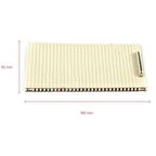 Mercedes W204 E W207 W212 Orta Konsol Sürgüsü Bardaklık Perdesi Bej Renk