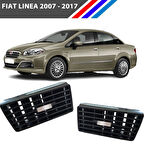 Fiat Linea Havalandırma Izgarası Köşe Sol-Sağ Set Krom Düğmeli